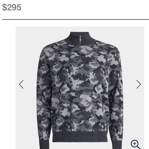 Men’s G Fore 3/4 zip sweater size large.  New with tags